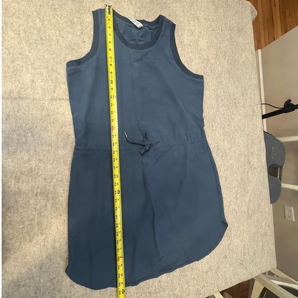 Kyodan Outdoor Sleeveless Dress Blue Drawstring Waist Athletic Casual G/L - Picture 5 of 7